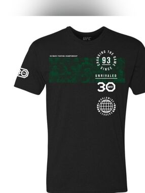 Official UFC 30th Anniversary T-shirt, NEW